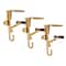 Village Lighting Mantel Garland & Stocking Hanger, 3ct.